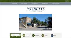 Desktop Screenshot of poynette-wi.gov